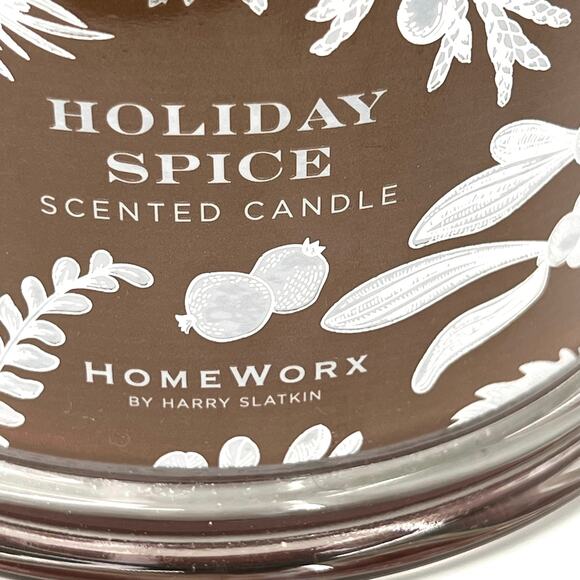 Homeworx by Marry Slatkin Holiday Spice scented candle - Picture 3 of 5